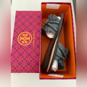 Tory Burch Rope Flat Slides